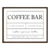 Coffee Bar Wall Art, 16x13 -Luxeframe Shop coffee bar wall art 16x13 1