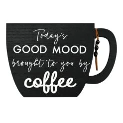 Coffee Wall Decor, 12x8