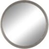 Copper Metal Finish Framed Round Wall Mirror, 12" -Luxeframe Shop copper metal finish framed round wall mirror 12