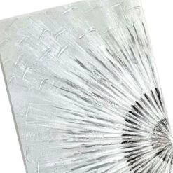 Crosby St 2-Piece Textured Silver Starburst Canvas Wall Art, 24x48 -Luxeframe Shop crosby st 2 piece textured silver starburst canvas wall art 24x48 3