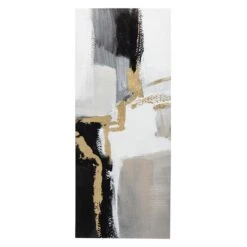 Crosby St Abstract Canvas Wall Art, 24x58