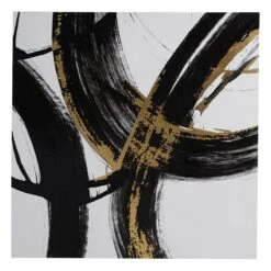 Crosby St Abstract Canvas Wall Art, 36"