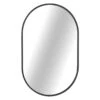 Crosby St Black Oval Wall Mirror, 24x38 -Luxeframe Shop crosby st black oval wall mirror 24x38 1