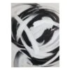 Crosby St Black & White Abstract Hand Canvas Wall Art, 35x48 2 Crosby St Black & White Abstract Hand Canvas Wall Art, 35x48 -Luxeframe Shop crosby st black white abstract hand canvas wall art 35x48 1