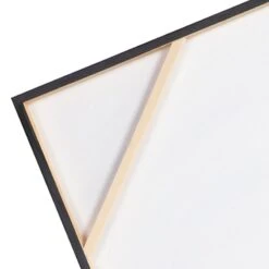 Crosby St Black & White Abstract Hand Canvas Wall Art, 35x48 -Luxeframe Shop crosby st black white abstract hand canvas wall art 35x48 9