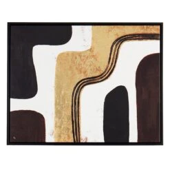 Crosby St Framed Abstract Canvas Wall Art, 22x28