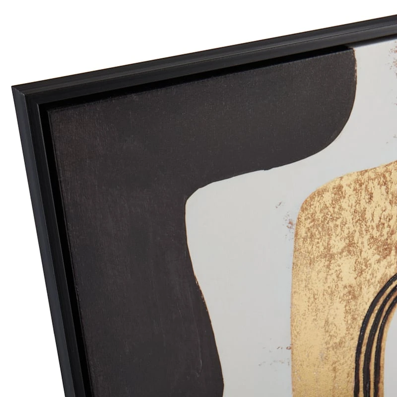 Crosby St Framed Abstract Canvas Wall Art, 22x28 3 Crosby St Framed Abstract Canvas Wall Art, 22x28 - Image 3