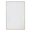 Crosby St Framed Abstract Canvas Wall Art, 24x36 -Luxeframe Shop crosby st framed abstract canvas wall art 24x36 1