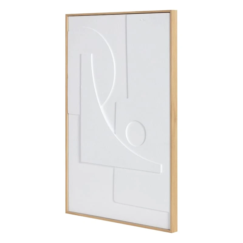 Crosby St Framed Abstract Canvas Wall Art, 24x36 2 Crosby St Framed Abstract Canvas Wall Art, 24x36 - Image 2