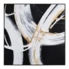 Crosby St Framed Abstract Canvas Wall Art, 36" -Luxeframe Shop crosby st framed abstract canvas wall art 36