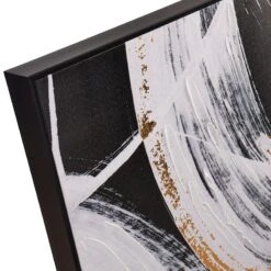 Crosby St Framed Abstract Canvas Wall Art, 36" -Luxeframe Shop crosby st framed abstract canvas wall art 36 2