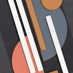 Crosby St Framed Wood Abstract Art, 16x24 -Luxeframe Shop crosby st framed wood abstract art 16x24 6