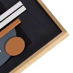 Crosby St Framed Wood Abstract Art, 16x24 -Luxeframe Shop crosby st framed wood abstract art 16x24 7