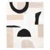 Crosby St Geometric Canvas Wall Art, 31x39 -Luxeframe Shop crosby st geometric canvas wall art 31x39 1