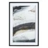 Crosby St Glass Framed Abstract Print Wall Art, 25x37 -Luxeframe Shop crosby st glass framed abstract print wall art 25x37 1