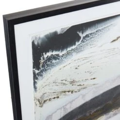 Crosby St Glass Framed Abstract Print Wall Art, 25x37 -Luxeframe Shop crosby st glass framed abstract print wall art 25x37 3