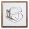 Crosby St Glass Framed Abstract Print Wall Art, 26" -Luxeframe Shop crosby st glass framed abstract print wall art 26