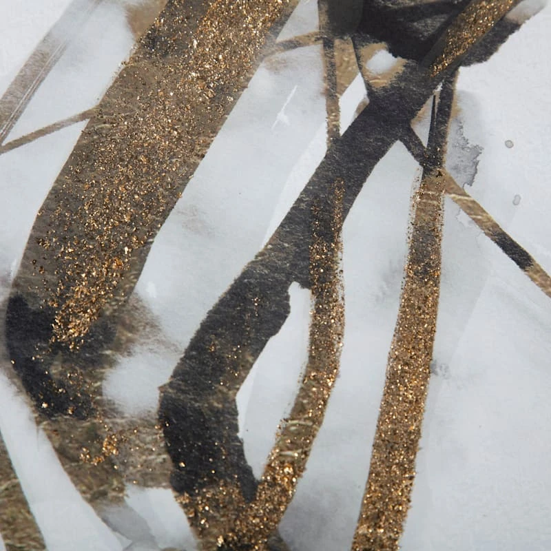 Crosby St Glass Framed Abstract Print Wall Art, 26" 3 Crosby St Glass Framed Abstract Print Wall Art, 26" - Image 3