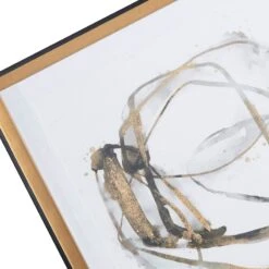 Crosby St Glass Framed Abstract Print Wall Art, 26" 13 Crosby St Glass Framed Abstract Print Wall Art, 26" -Luxeframe Shop crosby st glass framed abstract print wall art 26 5