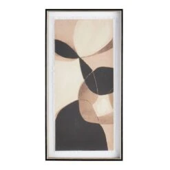 Crosby St Glass Framed Modern Print Wall Art, 21x41