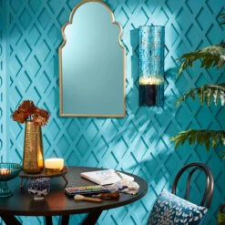 Crosby St Gold Metal Framed Princess Studio Wall Mirror, 20x36 3 Crosby St Gold Metal Framed Princess Studio Wall Mirror, 20x36 -Luxeframe Shop crosby st gold metal framed princess studio wall mirror 20x36 2