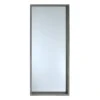 Dark Grey Wood Deep Frame Leaner Mirror, 24x58 -Luxeframe Shop dark grey wood deep frame leaner mirror 24x58 1