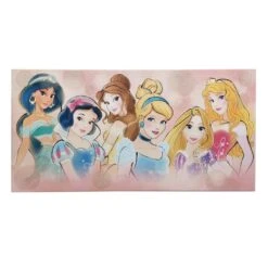 Disney Princess Glittered Canvas Wall Art, 12x24 -Luxeframe Shop disney princess glittered canvas wall art 12x24 4