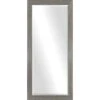 Distressed Gray Beveled Mirror, 29x63 -Luxeframe Shop distressed gray beveled mirror 29x63 1