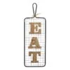 Eat Kitchen Wall Decor, 9x28 -Luxeframe Shop eat kitchen wall decor 9x28 1