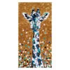 Embellished Giraffe Canvas Wall Art, 22x28 -Luxeframe Shop embellished giraffe canvas wall art 22x28 1