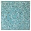 Embossed Metal Medallion Wall Decor, 12" -Luxeframe Shop embossed metal medallion wall decor 12