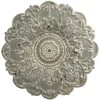 Embossed Metal Medallion Wall Decor, 13" -Luxeframe Shop embossed metal medallion wall decor 13