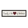 Family Is The Heart Of The Home Wall Sign, 8x30 4 Family Is The Heart Of The Home Wall Sign, 8x30 -Luxeframe Shop family is the heart of the home wall sign 8x30 1