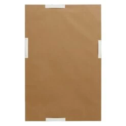 Flat Black Framed Wall Mirror, 24x36 -Luxeframe Shop flat black framed wall mirror 24x36 4