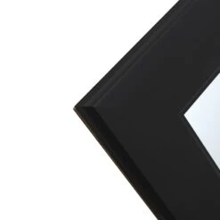 Flat Black Framed Wall Mirror, 24x58 -Luxeframe Shop flat black framed wall mirror 24x58 5