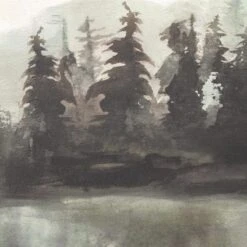 Forest Landscape Canvas Wall Art, 30x40 -Luxeframe Shop forest landscape canvas wall art 30x40 3