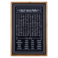Forgot Your Phone Wall Art, 16x24
