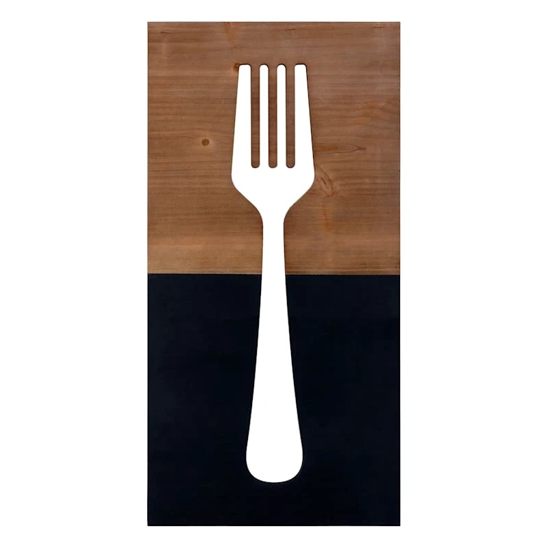 Fork Kitchen Wall Art, 12x24 1 Fork Kitchen Wall Art, 12x24