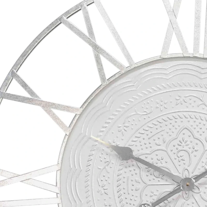 Found & Fable Metal Wall Clock, 24" 2 Found & Fable Metal Wall Clock, 24" - Image 2