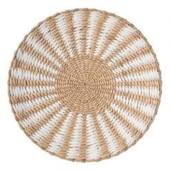 Found & Fable Woven Decorative Wall Basket, 14"