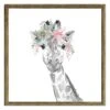 Framed Giraffe Wall Art, 17" -Luxeframe Shop framed giraffe wall art 17