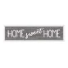 Framed Home Sweet Home Textured Wall Sign, 8x30