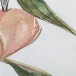 Framed Peaches Canvas Wall Art, 16" -Luxeframe Shop framed peaches canvas wall art 16 3