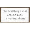 Framed The Best Thing About Memories Is Making Canvas Wall Sign, 18x36 7 Framed The Best Thing About Memories Is Making Canvas Wall Sign, 18x36 -Luxeframe Shop framed the best thing about memories is making canvas wall sign 18x36 1