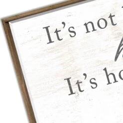 Framed The Happy Home Textured Wall Sign, 18x36 -Luxeframe Shop framed the happy home textured wall sign 18x36 2