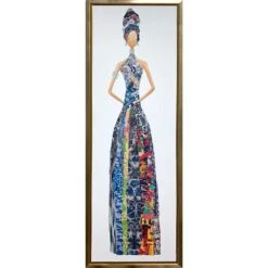 Framed Those Women Of Power Canvas Wall Art, 13x37