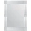 Frameless Grid Wall Mirror, 20x28 -Luxeframe Shop frameless grid wall mirror 20x28 1