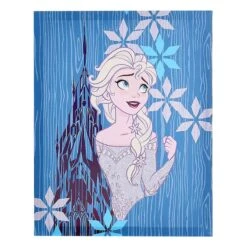 Frozen Glitter Canvas Wall Art, 11x14
