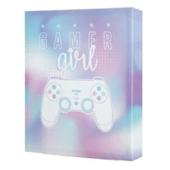 Gamer Girl Canvas Wall Art, 10x12 -Luxeframe Shop gamer girl canvas wall art 10x12 2