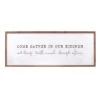 Gather In Our Kitchen Wall Art, 40x15 -Luxeframe Shop gather in our kitchen wall art 40x15 1